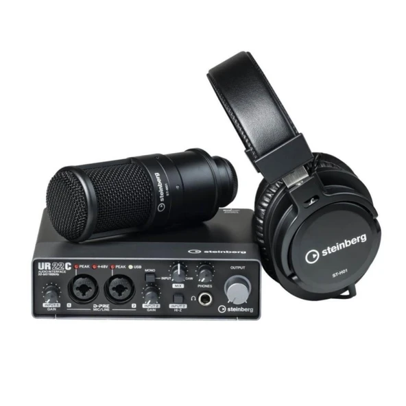 Steinberg UR22C Recording Pack / Ses Kartı,Kulaklık ve Mikrofon - 3