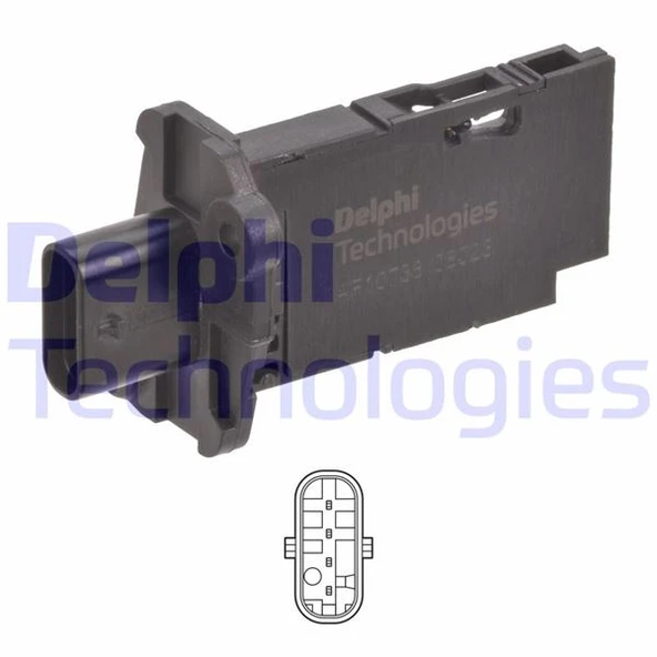 Bmw Bmw F10 F30 F25 Mini F56 B47 Hava Akısmetre 12> - Delphi Af10738-12b1 ürün görseli
