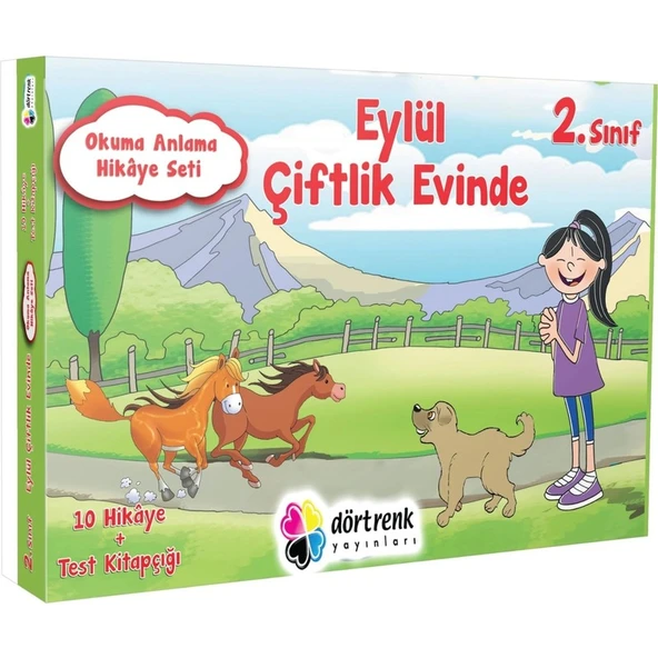 Dört Renk Yayınları Eylül Çiftlik Evinde (10 Kitap) - Resim 3