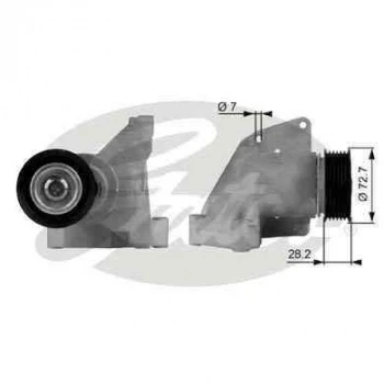 KOMPLE GERGI RULMANI FOCUS 1,4 16V / 1,6 16V ZETEC S 98>05 - GATES T38316 - 1
