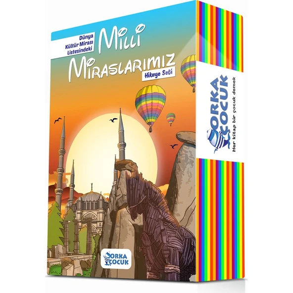 Orka Çocuk Yayınları Orka Çocuk 3. ve 4. Sınıflar İçin Milli Miraslarımız Hikaye Seti 10 Kitap ürün görseli 1