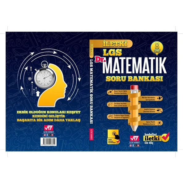 8.sınıf Lgs Dr. Matematik Soru Bankası – Iletki Yayınları (2025 Baskı) - Resim 5
