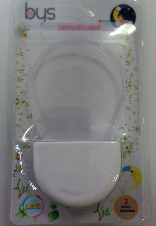 Baysal RGB Üç Boyutlu Kalpli Gece Lambası - 2