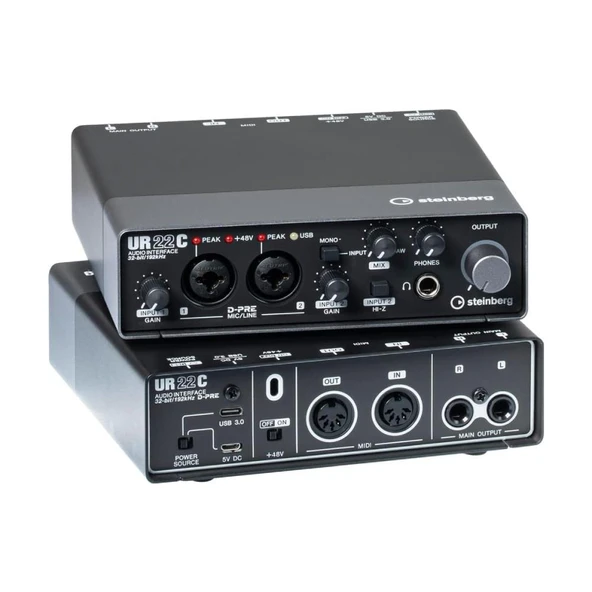Steinberg UR22C Recording Pack / Ses Kartı,Kulaklık ve Mikrofon - 2