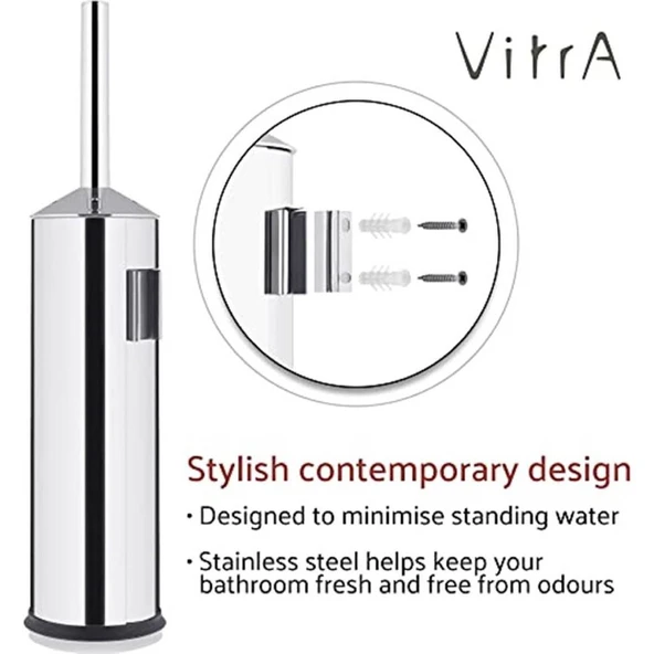 VitrA Arkitekta Tuvalet Fırçalığı A44287 - 2