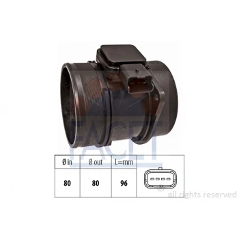 HAVA DEBIMETRESI P407 P307 SCUDO III EXPERT III P308 P3008 P607 C5 C6 C8 JUMPY III DW10BTED4 (2,0HDI - FACET 10.1303 - 1