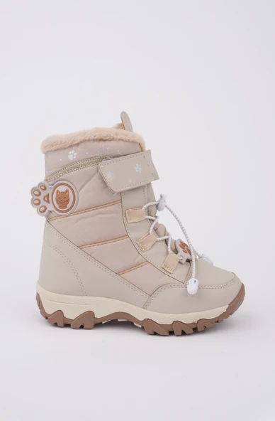 Muggo TİGGER İçi Kürklü Bağcıklı ve Cırtlı Kız Çocuk Bot - 3