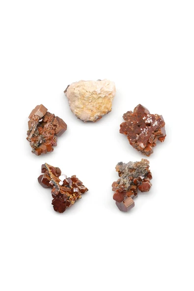 Vanadinit Doğal Taş Özel Koleksiyonluk Ham Parça - 10 Gr. - Resim 2