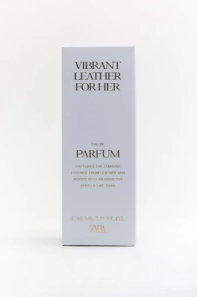 ZARA VIBRANT LEATHER FOR HER EAU DE PARFUM 80 ML İNDİRİMSEHRİ - Resim 7