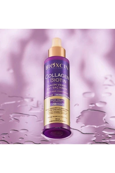 Bioxcin Collagen Biotin Hacim Verici Sıvı Saç Kremi 150 ml - Resim 3
