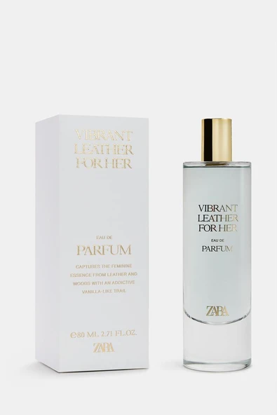 ZARA VIBRANT LEATHER FOR HER EAU DE PARFUM 80 ML İNDİRİMSEHRİ - Resim 2