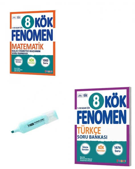 LGS 8.Sınıf KÖK Matematik Ve Türkçe Soru Bankası