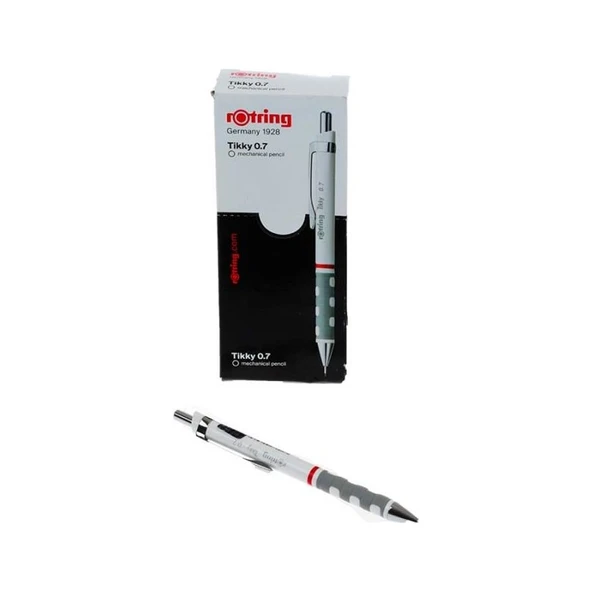 Rotring Tikky 0.7 Versatil Kalem Beyaz 12'Li ürün görseli 1