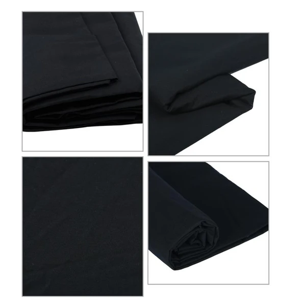 GDX Kumaş Fon Siyah (3x6 Metre) Katlanabilir / Yıkanabilir - 4