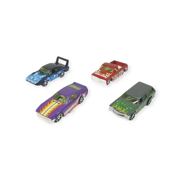 Alloy Racer 4'lü Araç Seti - 780-413 ürün görseli