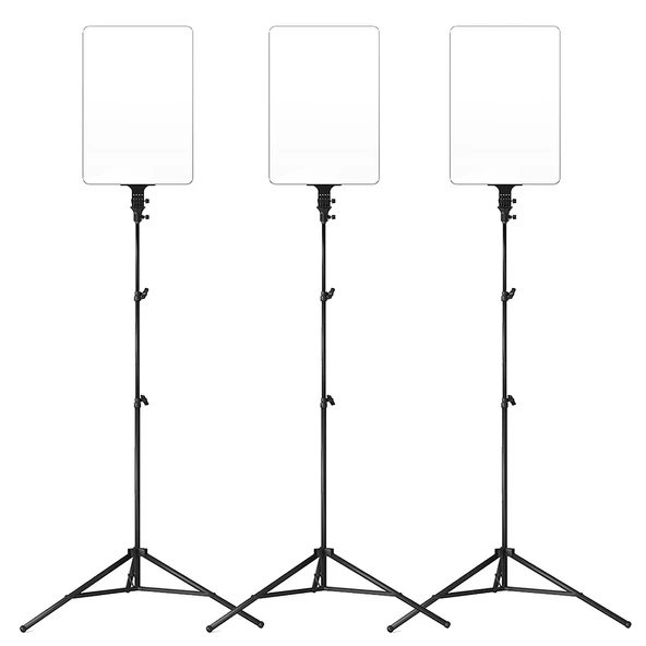 Gdx P300TS BiColor Fotoğrafçılık ve Stüdyo Aydınlatması 80 Watt LED Video Panel Sürekli Işık Üçlü Set - 2