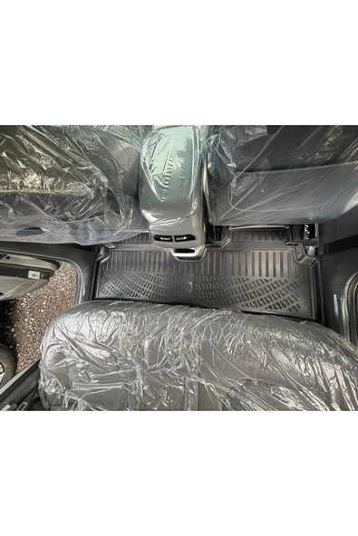 Kia EV3 2024 ve Sonrası 3D Havuzlu Paspas ve Üst Konum Bagaj Havuzu Set - 4