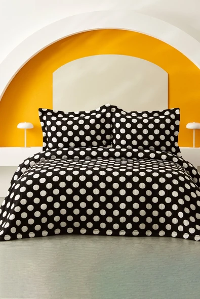 Point Tek Kişilik Yatak Örtüsü Black - 2
