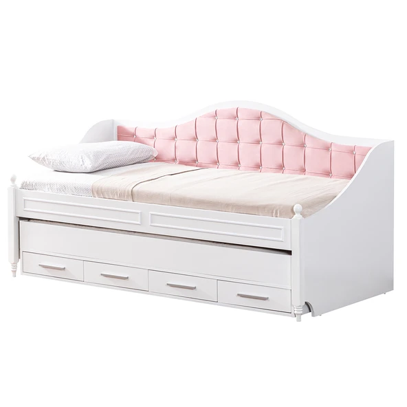 Yavrulu Karyola, Eymen Yavrulu Yatak - Pembe 2 Adet Comfort Yatak - Resim 6