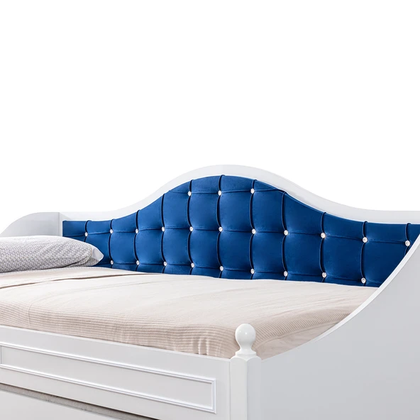 Yavrulu Karyola, Eymen Yavrulu Yatak - Mavi 1 Adet Comfort Yatak - Resim 7