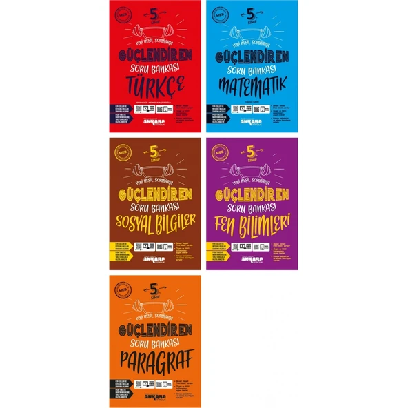 5.Sınıf 5'li Güçlendiren Soru Bankası Seti ürün görseli 1