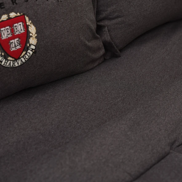 Harvard by Karaca Home Çift Kişilik Cotton Comfort Antrasit - Resim 9