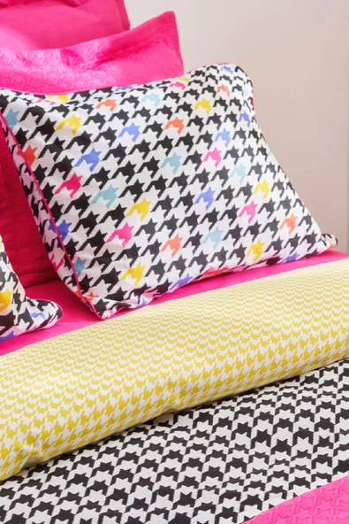 Karaca Home  Reyna Tek Kişilik Düet Set Fuşya - 7