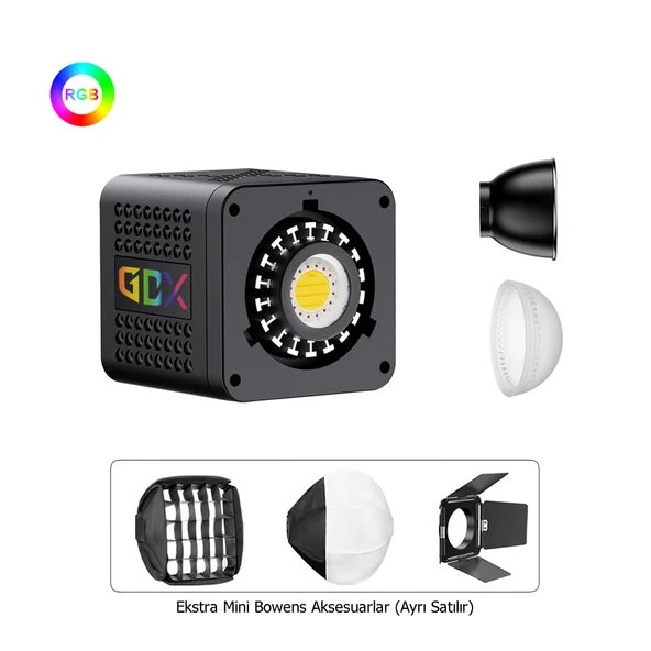 Gdx ML40RGB Taşınabilir Video RGB Led Işık - 2