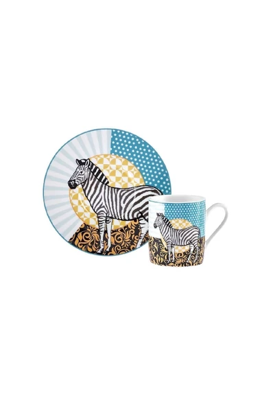 Animal 6 Kişilik Kahve Fincan Takımı 90 ml - 6