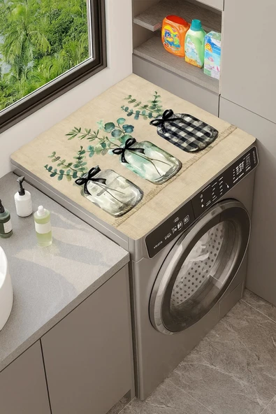 Valerine Life Çamaşır ve Kurutma Makinesi Üstü Düzenleyici Matı Örtüsü Kaymaz Sıvı Geçirmez 27CMD251010 ürün görseli