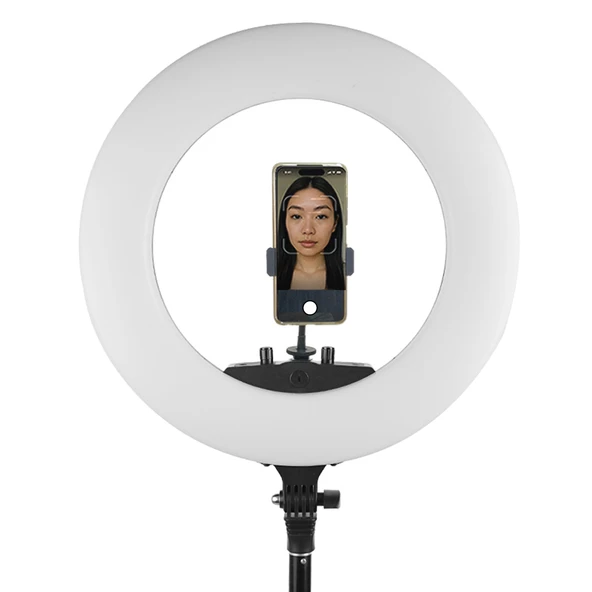 Gdx Pro Ring Light III 65W Bicolor Makyaj Youtuber Make Up Seti - Resim 4