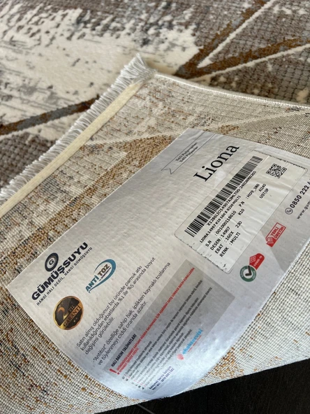 GÜMÜŞSUYU LİONA 14907 HALI MULTİ 160X230 - Resim 2