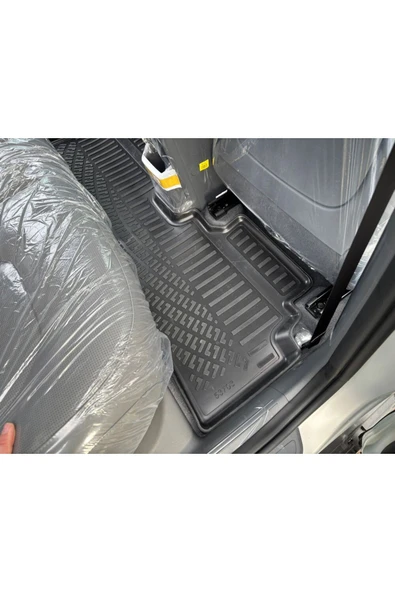 Kia EV3 2024 ve Sonrası 3D Havuzlu Paspas ve Üst Konum Bagaj Havuzu Set - 5