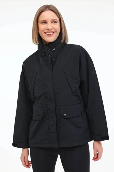 Lumlumberjack Eleta 64out25400 Kadin Mont - Siyah - 1