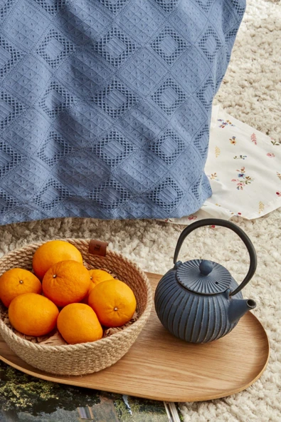 Karaca Home Spring Çift Kişilik Nish Set Beyaz - Resim 6