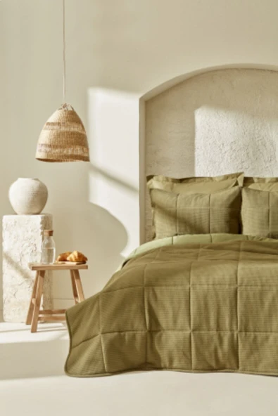 Muse Çift Kişilik Spring Comfort Haki - Resim 7