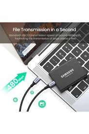 Type-c To Type-c 100w Hızlı Şarj Ve Data Kablosu 2 Metre 70429 - 3