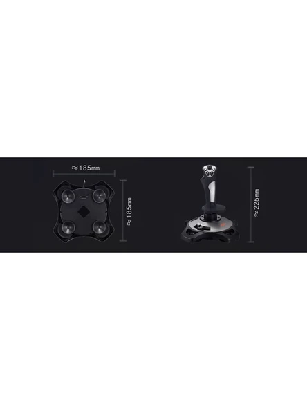 PXN 2113 Pro Uçuş Simülatör Joystick Kontrolcü Pc Uyumlu - Resim 3