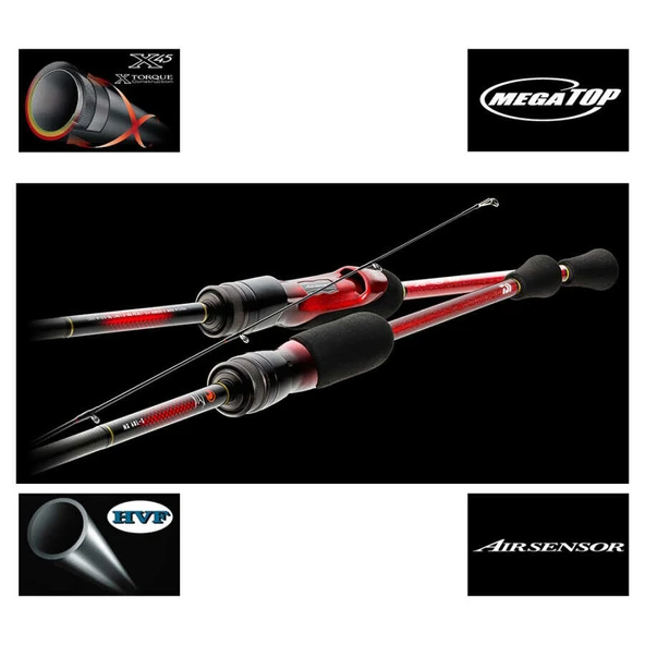 Daiwa Moonlight Beauty 2.24m 03-5gr 2P Kamış  Standart Standart - Resim 2