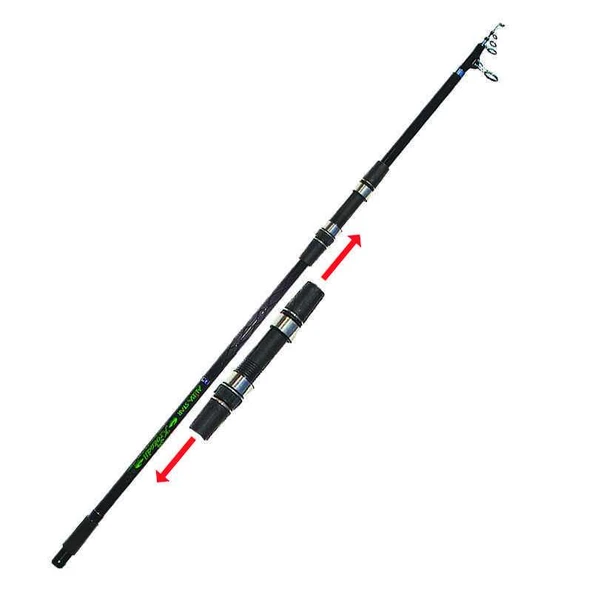 Albastar Krokodil 2785 Surf Olta Kamışı  Standart 360CM - Resim 4