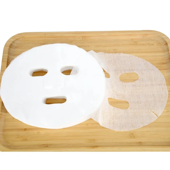 Tek Kullanımlık Pamuk Yüz Bakım Maskesi Face Yoga 10 'lu Maske - 3