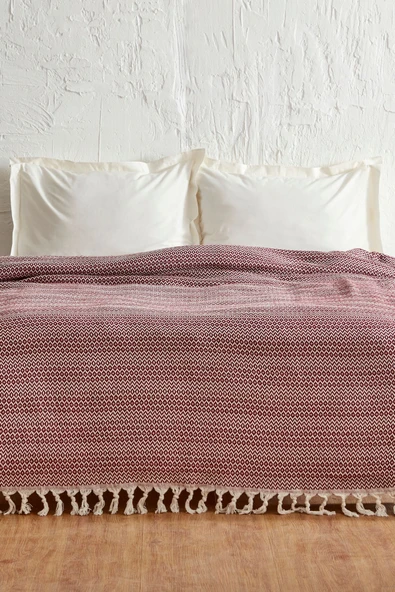 Levi Bordo Çift Kişilik Pike ürün görseli