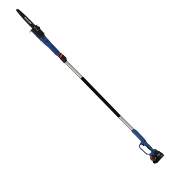 Hyundai HCST210 Akülü Yüksek Dal Budama Testeresi 900W 21V 2x4Ah Çift Akü, 10” Kılavuz, 3,5m Uzunluk ürün görseli