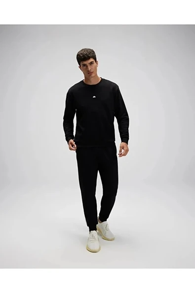 Ellesse EM556-BK Erkek Siyah Sweat - Resim 3