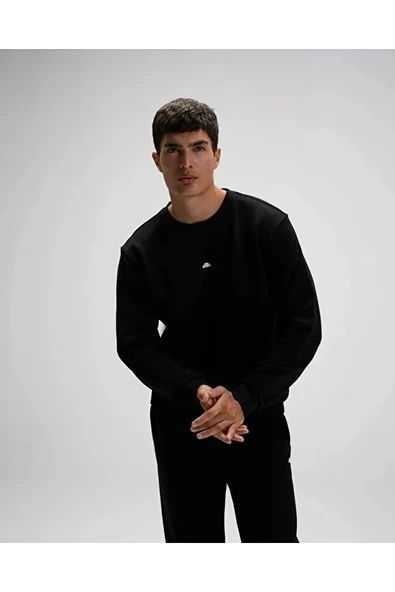 Ellesse EM556-BK Erkek Siyah Sweat ürün görseli 1