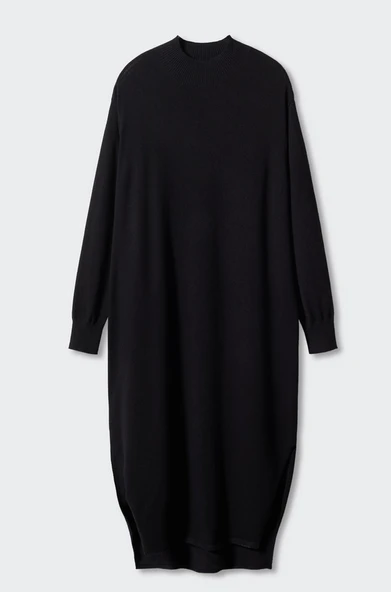 Mango Örgü midi elbise - 4