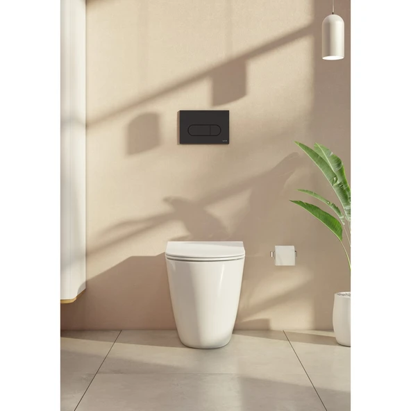 Vitra Root Round Kumanda Paneli 740-2211 Mat Siyah - 2