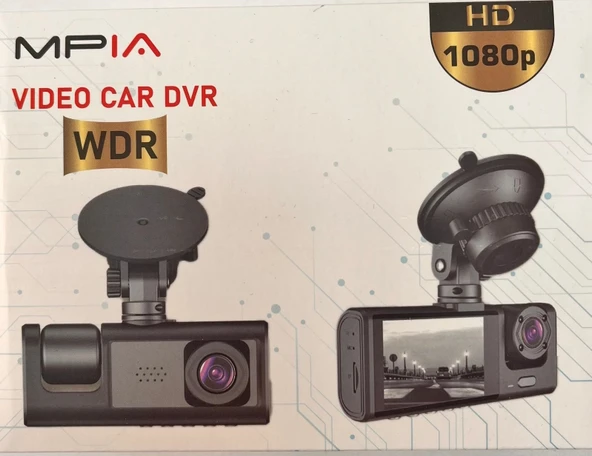 Ventus Mpia CC33 128GB 1080P Full Hd Araç Içi Kamera Ön Arka ve Iç Kayıt 3 Kamera Gece Görüşlü G Sensör Geniş Açı - 10