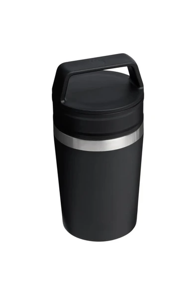 Stanley The Café-To-Go Travel Mug 0.23L / 8oz Black 2.0 Termos - Resim 2