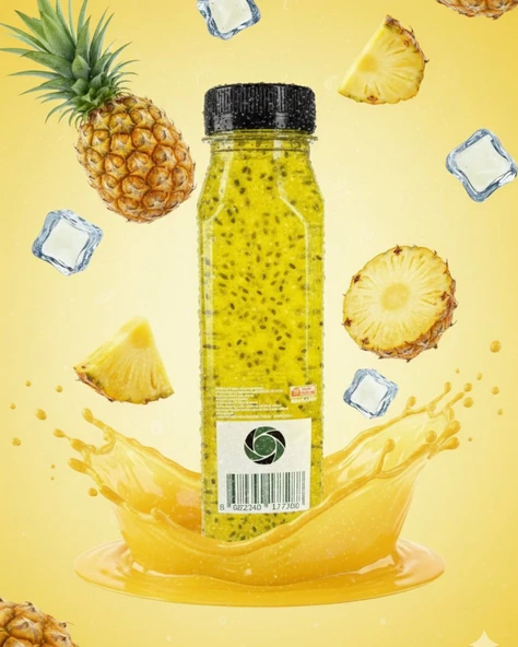 FESLEĞEN TOHUMLU ANANAS AROMALI İÇECEK 250 ML PET - Resim 2